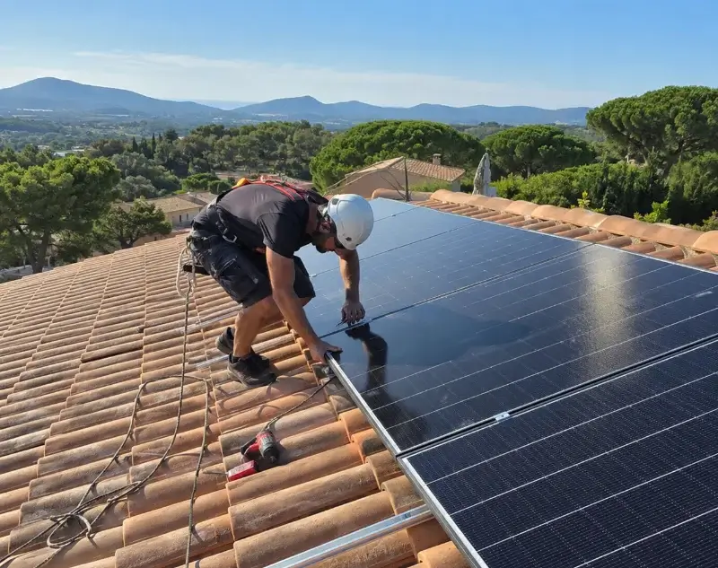 Installateur panneaux solaires Louin — pose photovoltaïque sur toiture